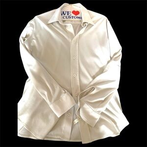 French Connection men’s White Button-Up Shirt good used condition lightweight